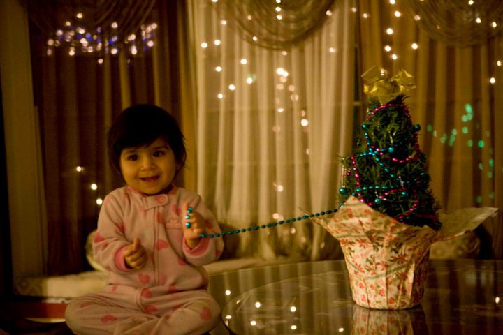 Kavya's First Christmas