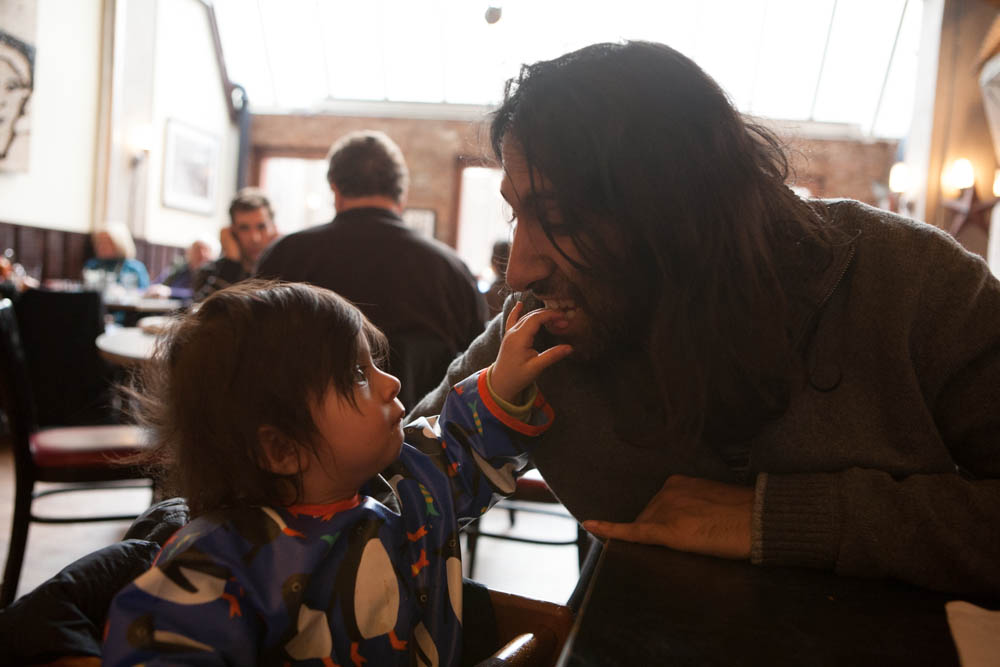 A Very Happy (and Messy) First Birthday at Blue Smoke in NYC!