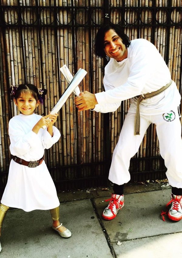 Navdeep and Kavya Star Wars Cosplay